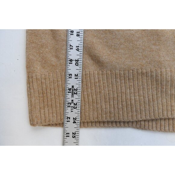 CeCe “Fair Isle” Heather Nordic Knit Sweater Camel Pink Camel Preppy Size XS - Picture 7 of 11